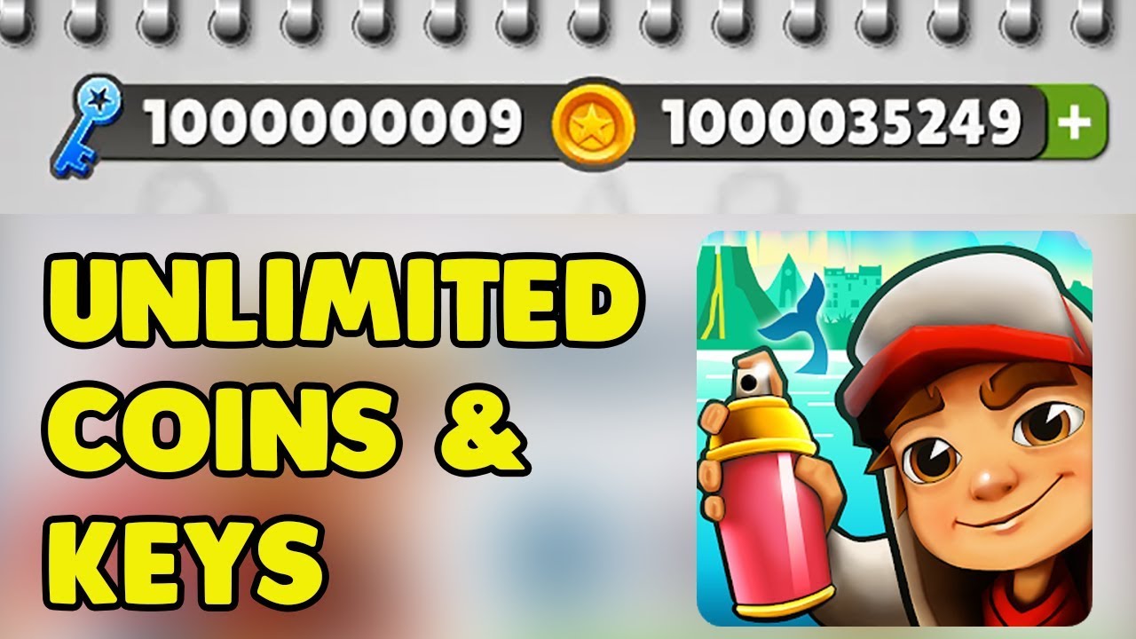Subway surfers free coins and keys generator